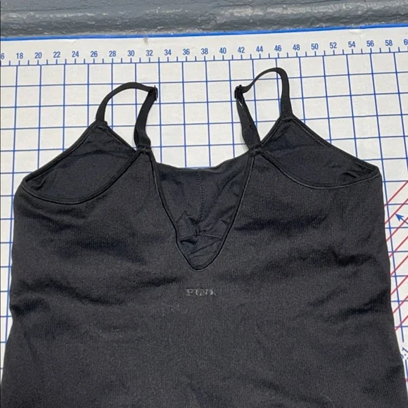 Pink Victoria’s Secret Soft seamless workout onesie adjustable Strap Bodysuit - Picture 9 of 12